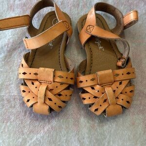 Cat & Jack Kids' Orange Woven Sandals